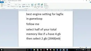 best gameloop engine setting for pubg mobile to fix lag 100% working