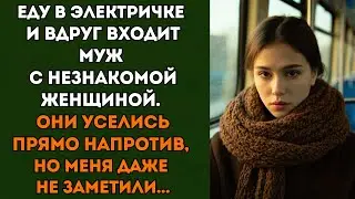 Еду в электричке и неожиданно вижу своего супруга с какой-то девкой📕Палитра историй📕Жизненные истори