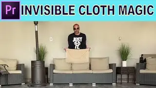 Invisible Cloth - Zach King Magic Trick - Adobe Premiere Pro Tutorial