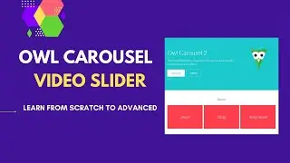 Owl Carousel Video Slider | Owl Carousel YouTube Slider |Owl Carousel Video Slider not Working Fixed