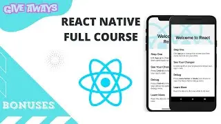 🔴 React native Full Course for beginners : with complete mentorship!