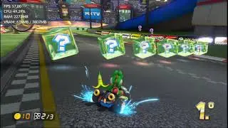 Mario Kart 8 on an Intel GPU - Test Cemu 1.18.1 | OpenGL
