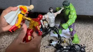 Kysworld FIGURE BATTLE  Pt 4 Anime GIGA CHAD VS THE AVENGERS & Frieza,Saitama 