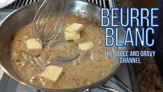 Beurre Blanc | Classic French Butter Sauce | How to Make a Beurre Blanc Sauce | Easy Butter Sauce