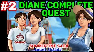 Diane New House & The End | Diane Complete Quest | Summertime saga 0.20.1 | Full Walkthrough #2