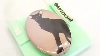 Брошь кошка Ориентал