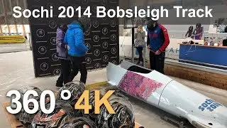 Sochi 2014 Bobsleigh Track