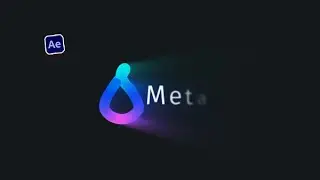 New Meta AI Logo Animation After Effects CC 2024 Tutorial - No Plugin