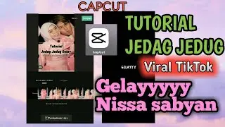 TUTORIAL Jedag Jedug  Capcut mirip am || lagu ga mau ga suka gelayy