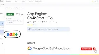 App Engine: Qwik Start - Go || #GSP070 || GCP || NEW || [With Explanation🗣️] #qwiklabs #cloudstars