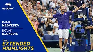 Daniil Medvedev vs Novak Djokovic Extended Highlights | 2021 US Open Final