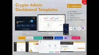 Crypto -  Premium Bootstrap Admin Dashboard Template