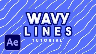 Create Wavy Line Animations in After Effects (Easy Tutorial)