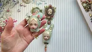 Украшения с кукольными личиками