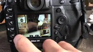 nikon d5 touch screen and in camera star review