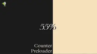 Counter Preloader using HTML CSS JS and GSAP