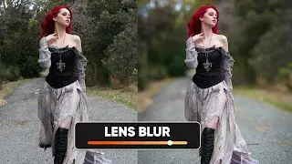 HOW TO BLUR BACKGROUND - NEW "LENS BLUR" IN PHOTOSHOP