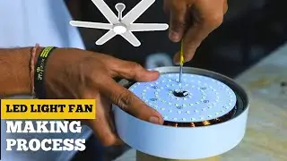 Manufacturing of Led Light Fan | How Oceco BLDC Make Fan The Factory | Fan Making