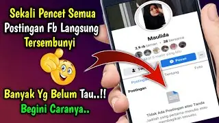 Cara Sembunyikan Semua Postingan di Facebook || Privat Status Fb