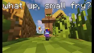 Minecraft, but I am one inch tall