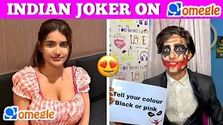 INDIAN JOKER ON OMEGLE | Omegle india | Omegle funny | Omegle prank  | MRA OP