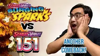 Pokemon 151 vs Surging Sparks - 6 Packs Each which has better pulls?