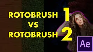 Rotobrush 1 VS Rotobrush 2 | After Effects Comparison