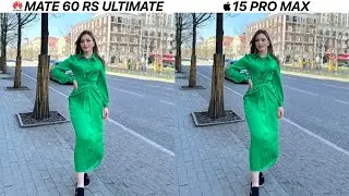 Huawei Mate 60 RS Ultimate VS iPhone 15 Pro Max Camera Test Comparison