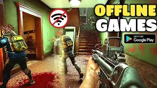 Top 12 New Offline FPS Game For Android 2021[ HIGH GRAPHICS]