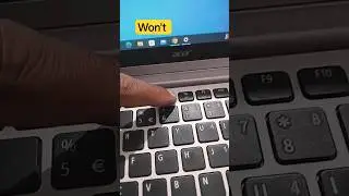 Laptop Touch Pad Not Working Problem