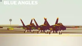 CaptAmir001's Blue Angels Arrive at McConnell Airshow '24