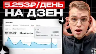 + 160 000 рублей (показываю) | Как заработать на Дзен в 2025 году? Правильное создание канала