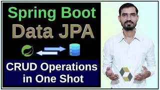 #13 Spring Boot Data JPA CRUD Operations with MySQL Database in One Shot (Hindi)