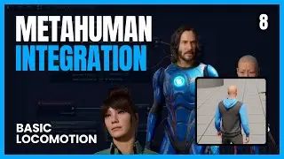 UE5 - Basic Locomotion: Metahuman Integration (All Body Types)