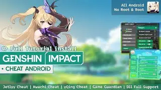 Full Tutorial install GENSHIN IMPACT Cheat android No root | All cheat SetUp 100% Work