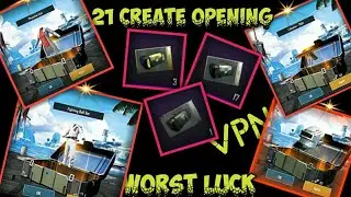 Pubg Mobile Create Opening || 31 Create Opening In pubg mobile || Check  my luck || Squad Helper