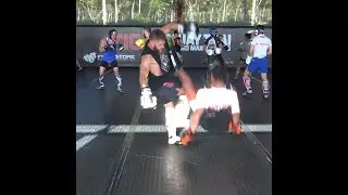 Rafael ”Ataman” Fiziev 🇰🇬 and Naimjon Tuhtaboyev 🇺🇿 sparring