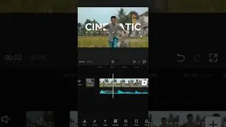 Cara Edit Cinematic Text Behind Objek Di CapCut 