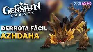 🔥COMO DERROTAR AZDAHA FÁCIL Y RÁPIDO | GENSHIN IMPACT |