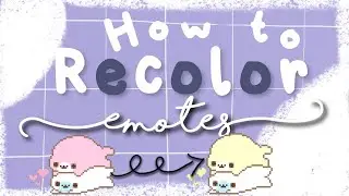 how to re-color emotes/emojis 🐻| Discord Tutorial