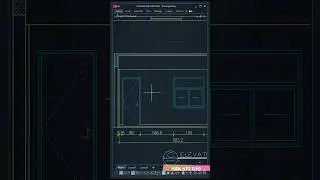 Quickly draw Indoor Elevation in AutoCad #autocad #autocadtutorials #architecture #yqarch