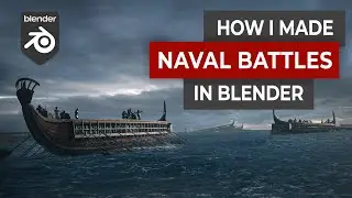 How I Made Naval Battles... in Blender! (Breakdown)