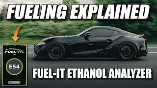 EVERYTHING YOU NEED TO KNOW ABOUT FUELING!  (Fuel-It Ethanol Analyzer Kit Install on the A90 Supra)