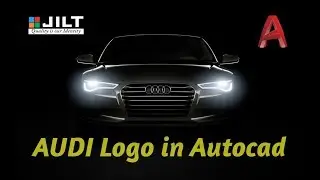 Create AUDI logo in Autocad - 3D