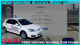 QBCore Driving School Script *FREE* | FiveM Roleplay Scripts | FiveM Tutorial 2023 | MJ DEVELOPMENT