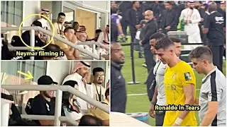 😂Neymar's funny reaction to Messi chants during Kings Cup Final Al Hilal vs Al Nassr