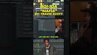 BOI 1DA BREAKS DOWN THE BEAT FOR MAFIA BY TAVIS SCOTT! 🤯 🔥 #producer #travisscott #boi1da