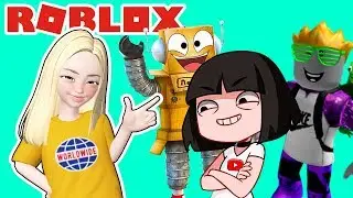 Ко мне пришли все БЛОГЕРЫ в Роблокс Адопт МИ - MahaUbivaha, Robzi и Поззи в Roblox Adopt me