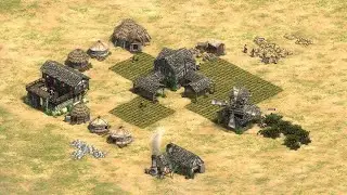 Wanderbraun стал Атиллой: Конные Лучники Гуннов и мощная атака в Age of Empires 2