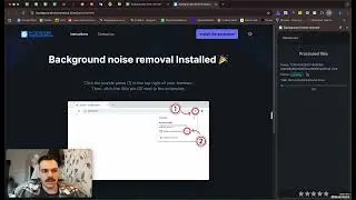 How to remove background noise from video?